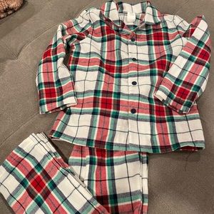 Kids Gymboree Christmas holiday pajama set. Size small NWT